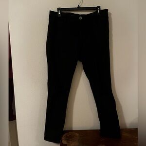 AE distressed black jeans